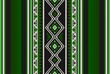 Detailed Green Traditional Folk Sadu Arabian Hand Weaving Patter