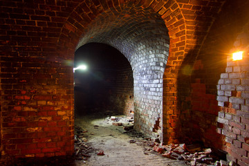 Dungeon under the medieval castle