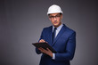© Elnur - Young architect in industrial concept
