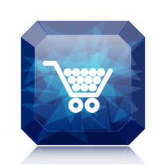 Canvas Print - Shopping cart icon