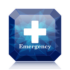 Canvas Print - Emergency icon