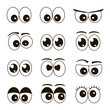 set of cartoon eyes