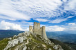 Rocca Calascio, Lady Hawk Fortress, in L'Aquila, Abruzzo, Italy