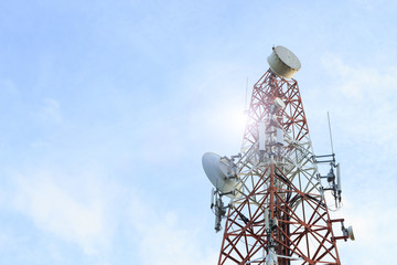 telecom broadcasting tower