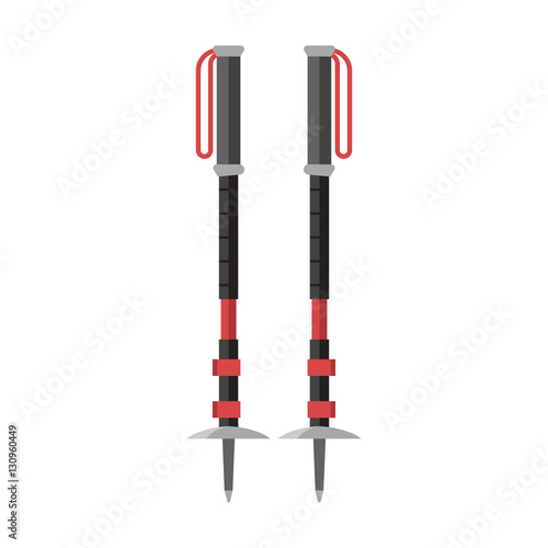 mountain climbing sticks