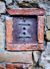 Canvas Print - old bell button