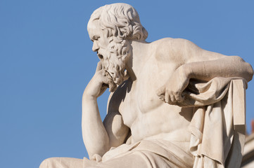 classic statue Socrates