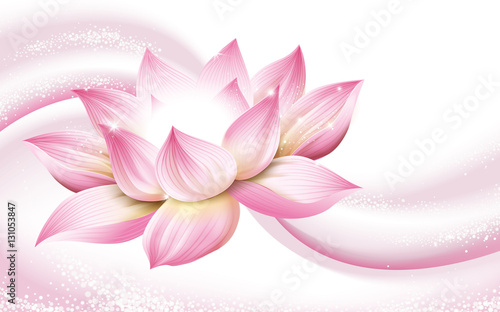 Dekoracja na wymiar  tlo-kwiat-lotosu