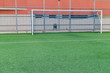 © carles - football amateur stadium with green grass