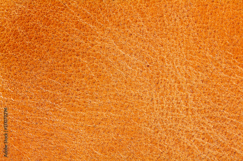 Orange Leather Texture Or Leather Background Leather Sheet For