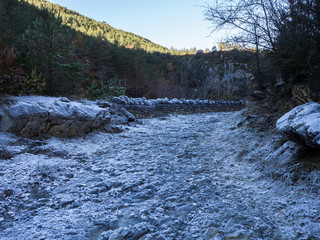 Ruta de San Urbez en el Cañón de Añisclo, Huesca, España en Diciembre de 2016 OLYMPUS CAMERA DIGITAL