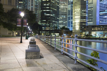 Wall Mural - Singapore by night