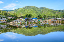 Riverside View At Rak Thai Village, Mae Hong Son, Thailand