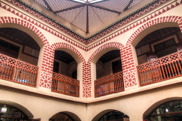 The Souk des Epices or spices souk in the Jewish quarter of Marrakesh in Morocco
