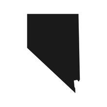 Nevada Map. Nevada Logo Template.
