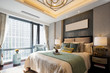 © zhu difeng - interior of modern bedroom