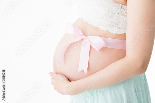 Photographie  マタニティ・白バック