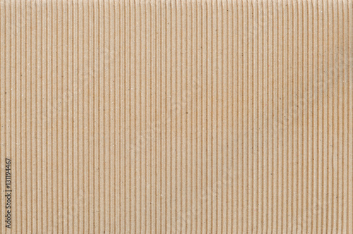 Fotografía Brown corrugated cardboard