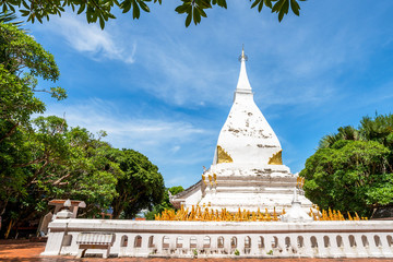 Canvas Print - Phra That Si Song Rak, old age buddhist religion temple in Loei