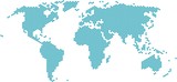 Fototapeta Mapy - Hexagon shape world map on white background, vector illustration.