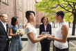 © Maskot - Lesbian couple getting married