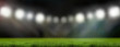 © wetzkaz - sports stadium lights 3d render background