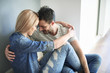 © gpointstudio - Close up of couple in their new flat