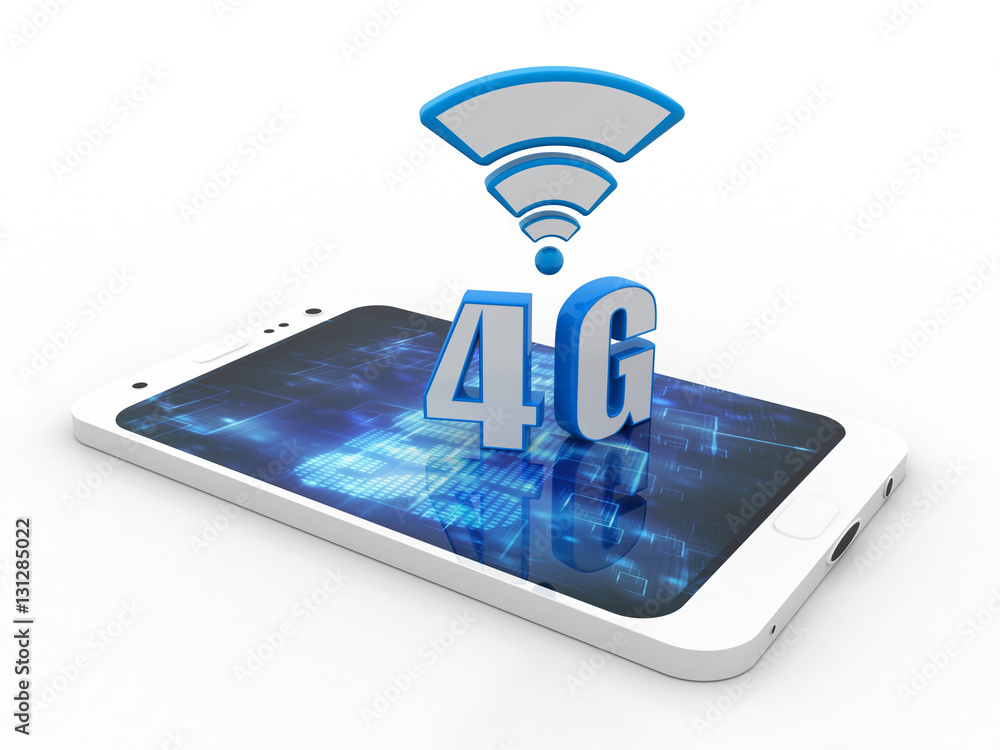 Mobile telecommunication cellular high speed data connection concept ...