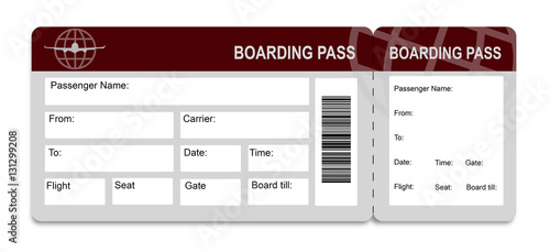 Billet D Avion Air France Vierge Billet Davion Vierge Air France