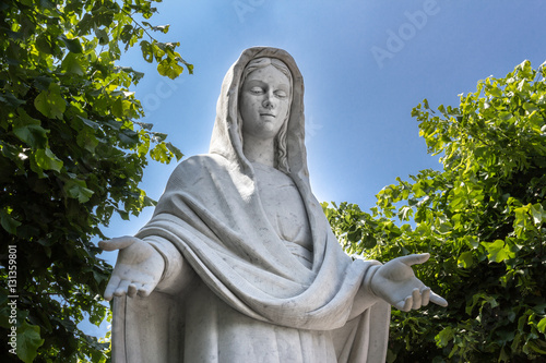 Obraz na płótnie canvas Statua virgina mary