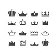 © Briddy - vector silhouettes crowns