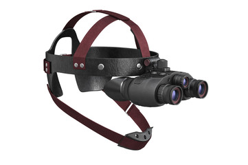 Poster - Night vision army tactical aiming instrument. 3D rendering