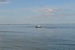 Samotny statek na Bałtyku/Lonely ship on The Baltic Sea, Western Pomerania, Poland