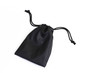 black pouch on a white background