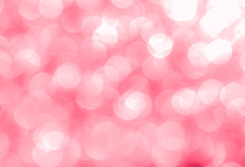 Wall Mural - pink abstract background with bokeh