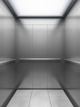 Empty Elevator Cabin
