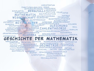 Canvas Print - Geschichte der Mathematik