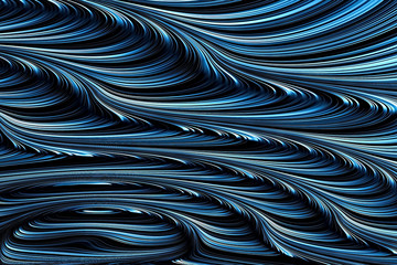 Wall Mural - abstract fractal texture - digitally generated image