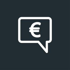 Euro Chat icon.