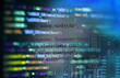 © aleks-p - Software computer programming code and circuit board abstract technology background