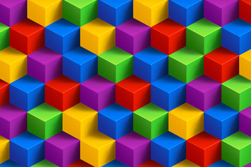 Poster - cube background  101