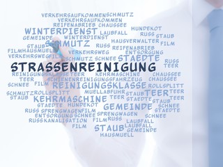 Poster - Straßenreinigung