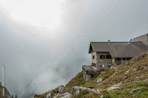 Fotografia Bad Kissinger Alpenvereinshütte, Tannheimer Tal, Österreich