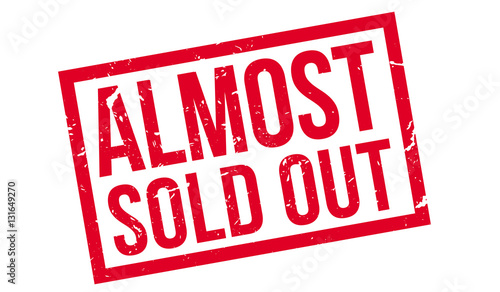 Almost sold out rubber stamp Poster Mural XXL