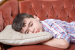 © Daria Miroshnikova - little boy sleeping on the sofa