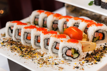 Canvas Print - Sushi roll