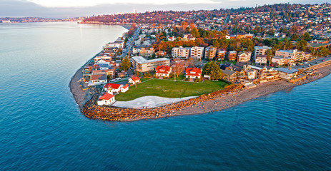 West Seattle Alki Point Lighthouse