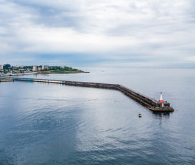 Sticker - Seawall and Lighthouse in Victoria