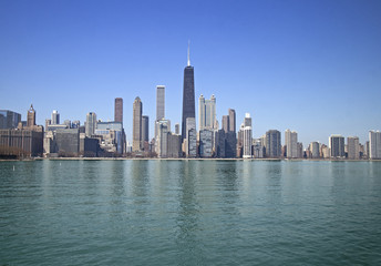 Wall Mural - Chicago skyline