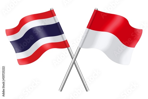 Flags: Thailand and Indonesia, Monaco - Buy this stock ...